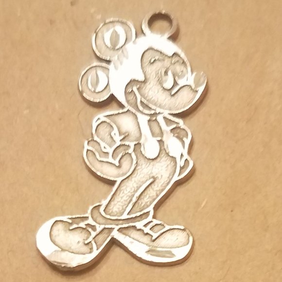 Disney Jewelry - Mickey Mouse Silver Pendant / Charm